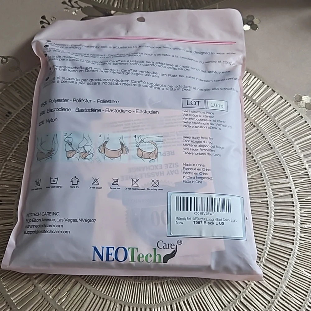 NEOTech Care NTC T007  Maternity Belt, Beige, Adjustable - Size L - New - Picture 5 of 5